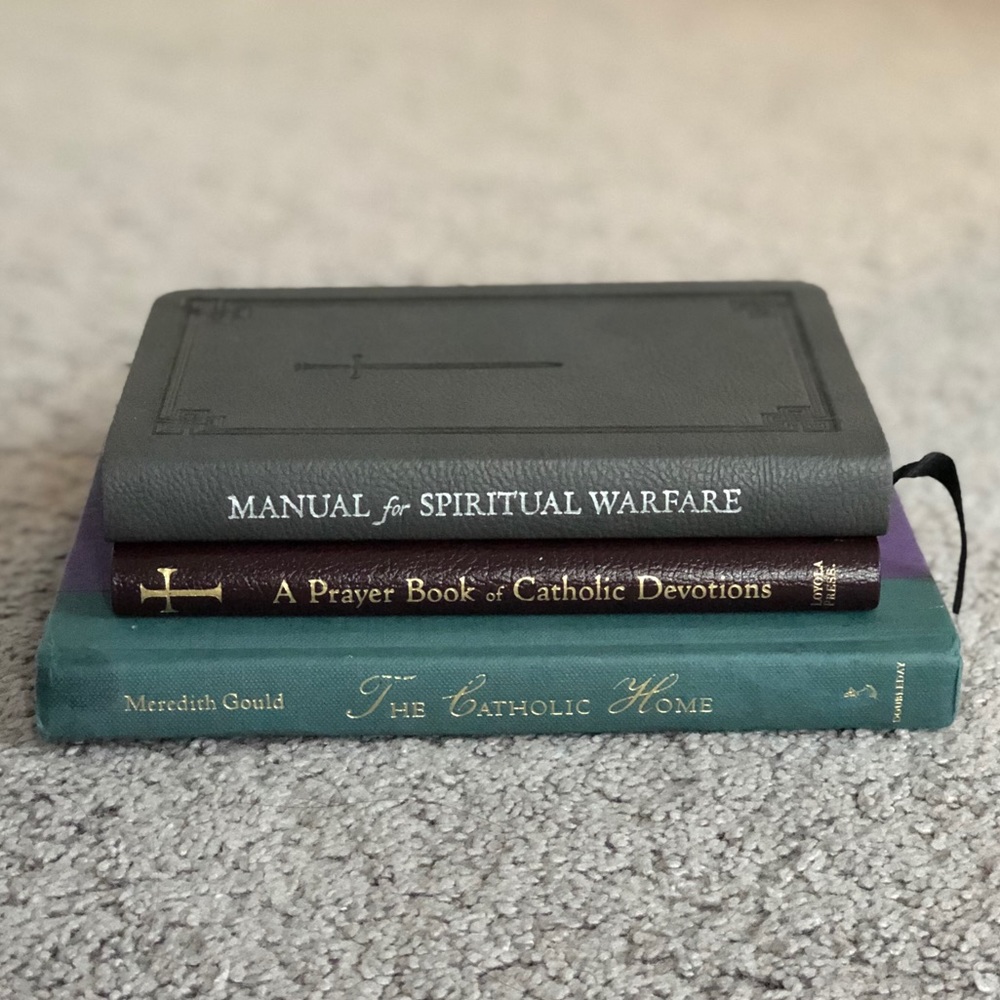 Bundle of 3 used Catholic books